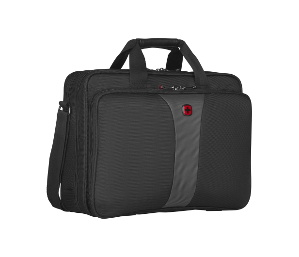 WENGER Torba na laptopa slim Legacy 16 cali czarno-szara 600648 - 537437 - zdjęcie 4